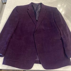 Tommy Hilfiger Mens Corduroy Two Button Blazer Jacket - 46R